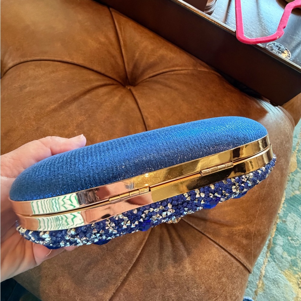 Ramla Rhinestone Clutch Bag NEW - Picture 6 of 8